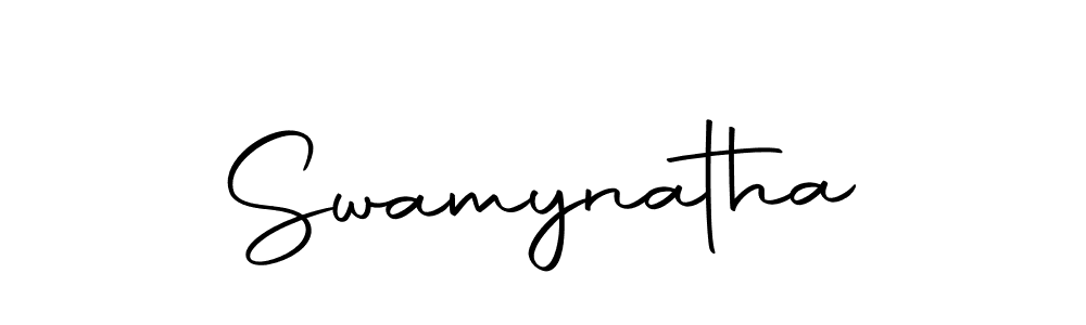 Create a beautiful signature design for name Swamynatha. With this signature (Autography-DOLnW) fonts, you can make a handwritten signature for free. Swamynatha signature style 10 images and pictures png