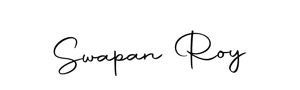 Design your own signature with our free online signature maker. With this signature software, you can create a handwritten (Autography-DOLnW) signature for name Swapan Roy. Swapan Roy signature style 10 images and pictures png