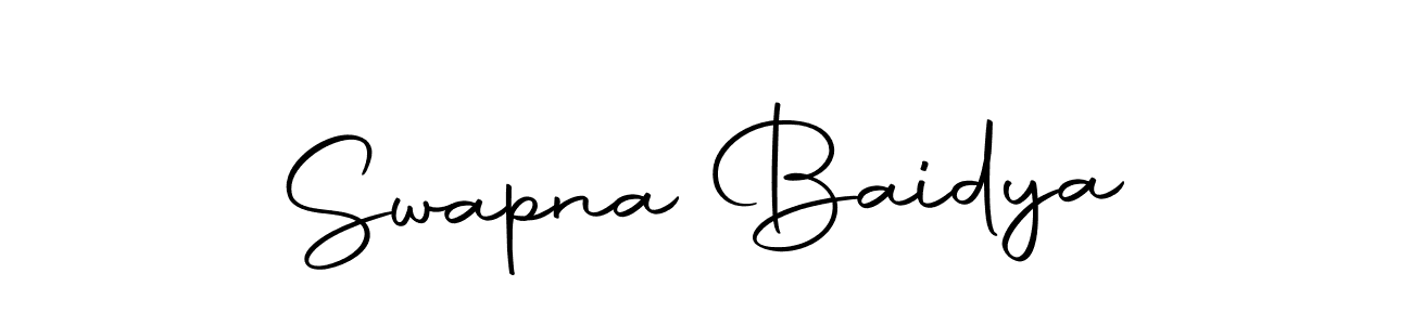 if you are searching for the best signature style for your name Swapna Baidya. so please give up your signature search. here we have designed multiple signature styles  using Autography-DOLnW. Swapna Baidya signature style 10 images and pictures png