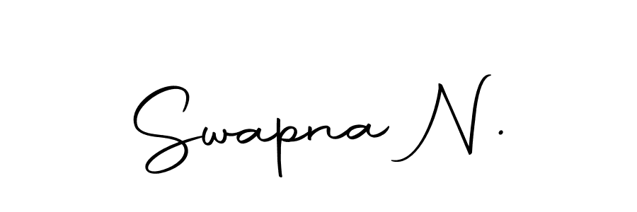 Once you've used our free online signature maker to create your best signature Autography-DOLnW style, it's time to enjoy all of the benefits that Swapna N. name signing documents. Swapna N. signature style 10 images and pictures png