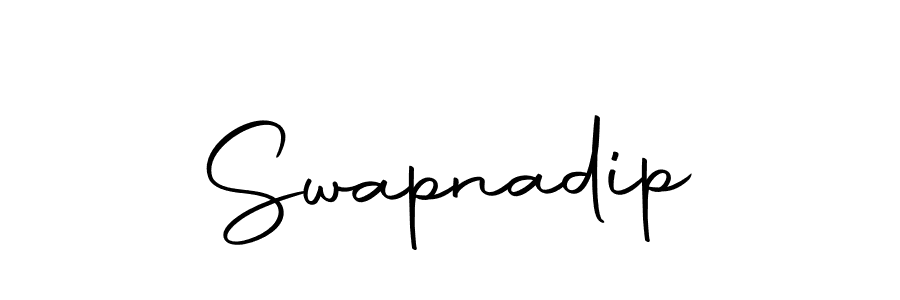 Create a beautiful signature design for name Swapnadip. With this signature (Autography-DOLnW) fonts, you can make a handwritten signature for free. Swapnadip signature style 10 images and pictures png