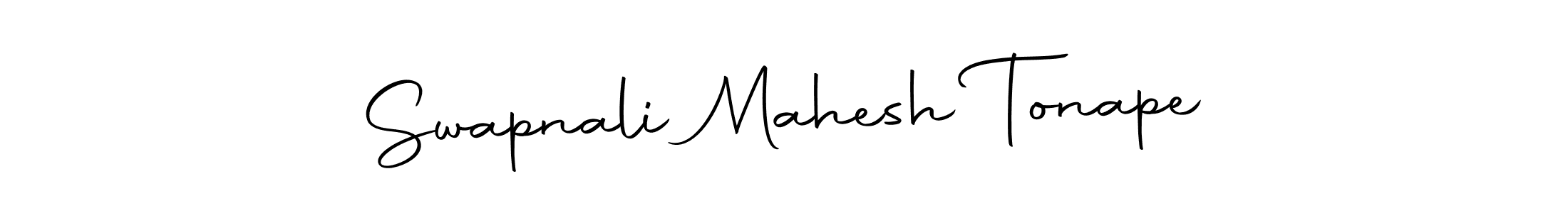 if you are searching for the best signature style for your name Swapnali Mahesh Tonape. so please give up your signature search. here we have designed multiple signature styles  using Autography-DOLnW. Swapnali Mahesh Tonape signature style 10 images and pictures png