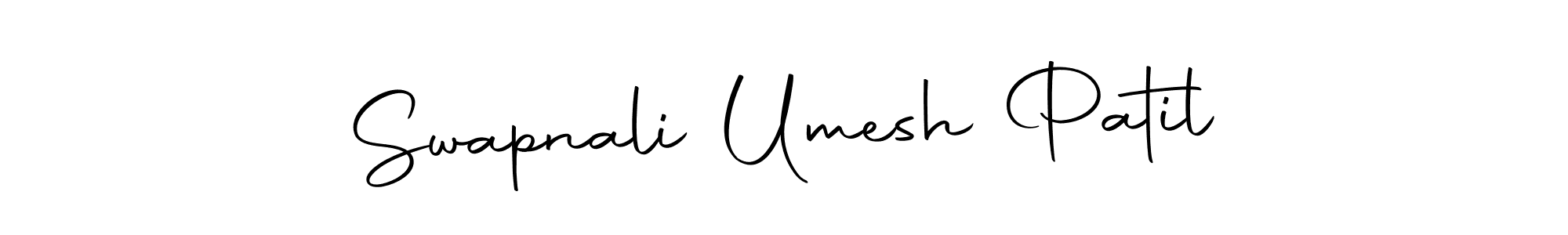 Use a signature maker to create a handwritten signature online. With this signature software, you can design (Autography-DOLnW) your own signature for name Swapnali Umesh Patil. Swapnali Umesh Patil signature style 10 images and pictures png