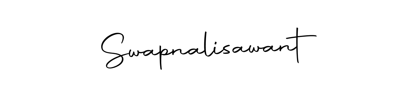 Make a beautiful signature design for name Swapnalisawant. With this signature (Autography-DOLnW) style, you can create a handwritten signature for free. Swapnalisawant signature style 10 images and pictures png