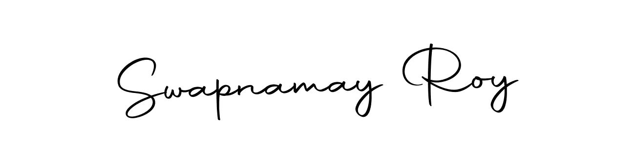 Swapnamay Roy stylish signature style. Best Handwritten Sign (Autography-DOLnW) for my name. Handwritten Signature Collection Ideas for my name Swapnamay Roy. Swapnamay Roy signature style 10 images and pictures png