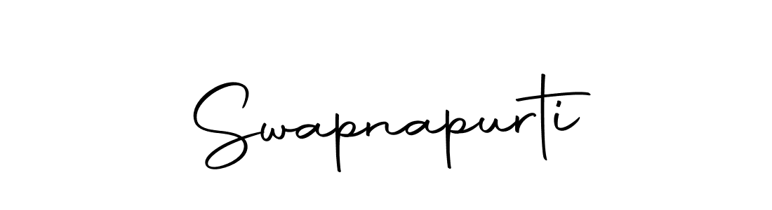 How to make Swapnapurti signature? Autography-DOLnW is a professional autograph style. Create handwritten signature for Swapnapurti name. Swapnapurti signature style 10 images and pictures png