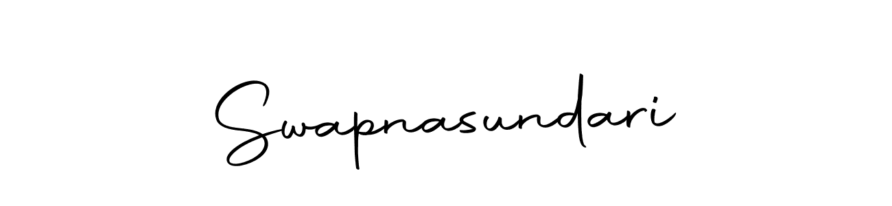 Create a beautiful signature design for name Swapnasundari. With this signature (Autography-DOLnW) fonts, you can make a handwritten signature for free. Swapnasundari signature style 10 images and pictures png