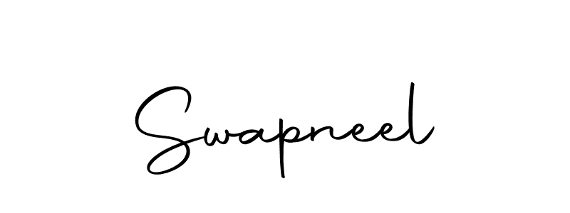 Use a signature maker to create a handwritten signature online. With this signature software, you can design (Autography-DOLnW) your own signature for name Swapneel. Swapneel signature style 10 images and pictures png
