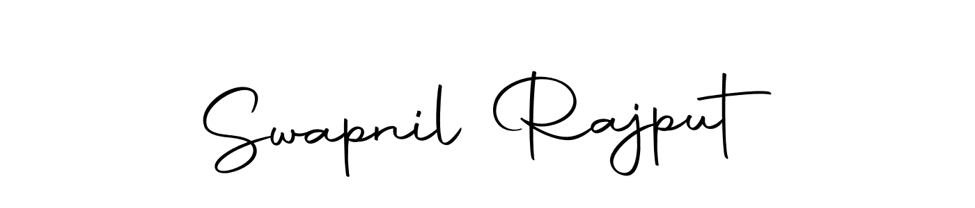 Use a signature maker to create a handwritten signature online. With this signature software, you can design (Autography-DOLnW) your own signature for name Swapnil Rajput. Swapnil Rajput signature style 10 images and pictures png