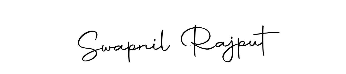 Use a signature maker to create a handwritten signature online. With this signature software, you can design (Autography-DOLnW) your own signature for name Swapnil Rajput. Swapnil Rajput signature style 10 images and pictures png