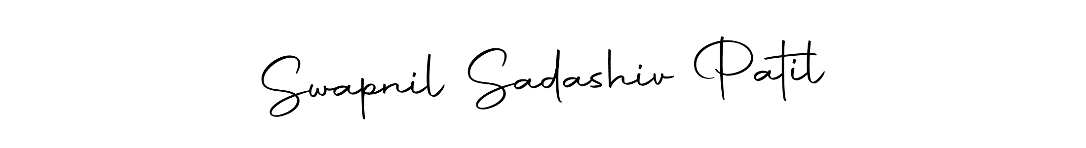 Make a beautiful signature design for name Swapnil Sadashiv Patil. With this signature (Autography-DOLnW) style, you can create a handwritten signature for free. Swapnil Sadashiv Patil signature style 10 images and pictures png