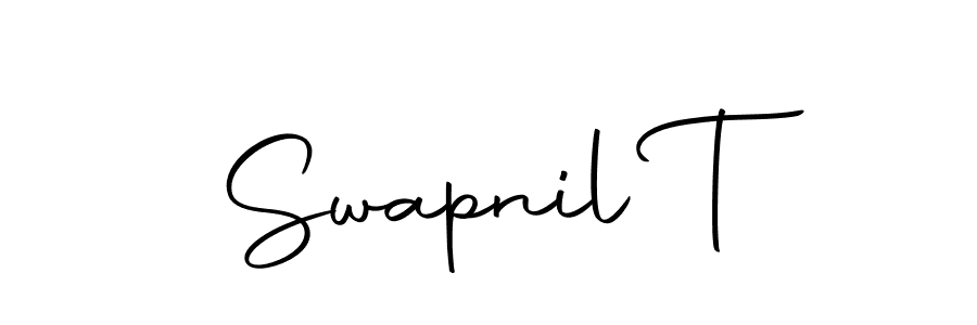 Make a beautiful signature design for name Swapnil T. Use this online signature maker to create a handwritten signature for free. Swapnil T signature style 10 images and pictures png