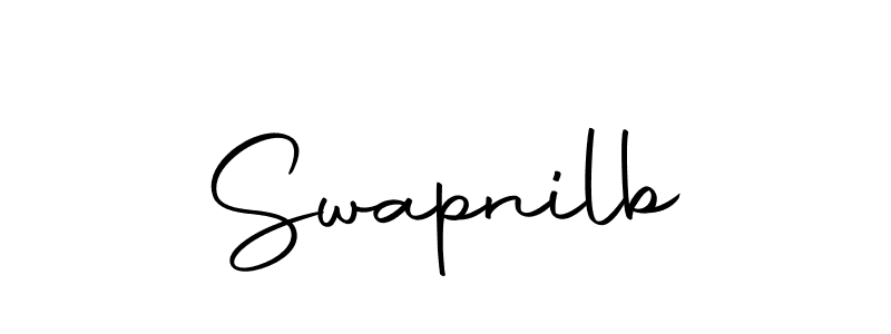 How to make Swapnilb name signature. Use Autography-DOLnW style for creating short signs online. This is the latest handwritten sign. Swapnilb signature style 10 images and pictures png