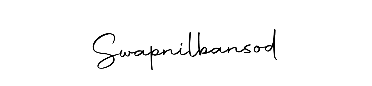 You can use this online signature creator to create a handwritten signature for the name Swapnilbansod. This is the best online autograph maker. Swapnilbansod signature style 10 images and pictures png