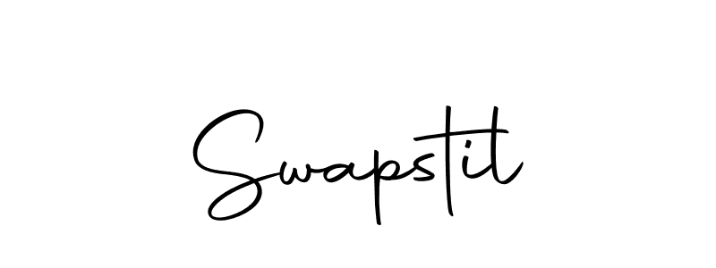 Design your own signature with our free online signature maker. With this signature software, you can create a handwritten (Autography-DOLnW) signature for name Swapstil. Swapstil signature style 10 images and pictures png