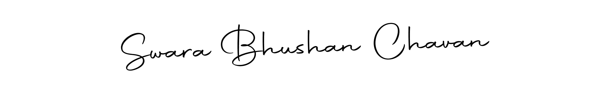 Design your own signature with our free online signature maker. With this signature software, you can create a handwritten (Autography-DOLnW) signature for name Swara Bhushan Chavan. Swara Bhushan Chavan signature style 10 images and pictures png