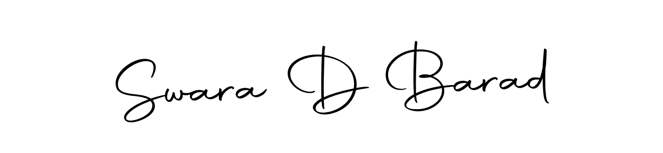 Also we have Swara D Barad name is the best signature style. Create professional handwritten signature collection using Autography-DOLnW autograph style. Swara D Barad signature style 10 images and pictures png