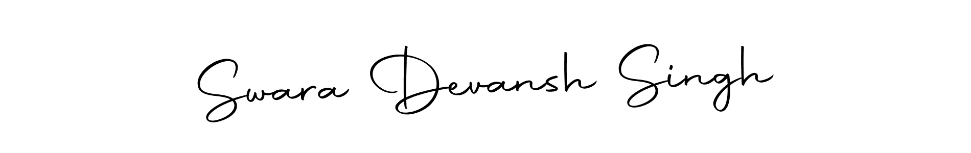 See photos of Swara Devansh Singh official signature by Spectra . Check more albums & portfolios. Read reviews & check more about Autography-DOLnW font. Swara Devansh Singh signature style 10 images and pictures png