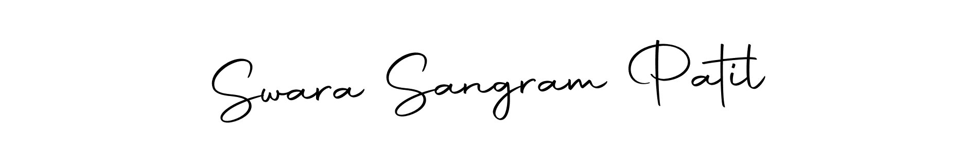 Once you've used our free online signature maker to create your best signature Autography-DOLnW style, it's time to enjoy all of the benefits that Swara Sangram Patil name signing documents. Swara Sangram Patil signature style 10 images and pictures png