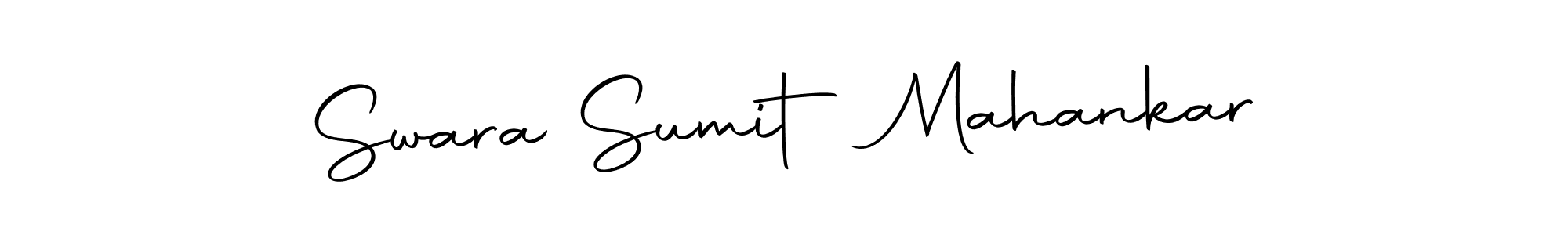 Once you've used our free online signature maker to create your best signature Autography-DOLnW style, it's time to enjoy all of the benefits that Swara Sumit Mahankar name signing documents. Swara Sumit Mahankar signature style 10 images and pictures png