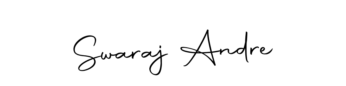Make a short Swaraj Andre signature style. Manage your documents anywhere anytime using Autography-DOLnW. Create and add eSignatures, submit forms, share and send files easily. Swaraj Andre signature style 10 images and pictures png