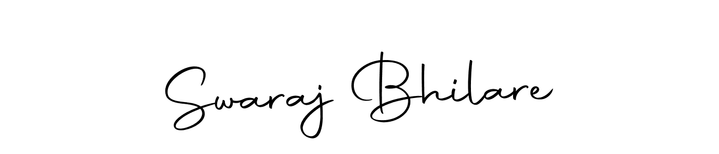 Swaraj Bhilare stylish signature style. Best Handwritten Sign (Autography-DOLnW) for my name. Handwritten Signature Collection Ideas for my name Swaraj Bhilare. Swaraj Bhilare signature style 10 images and pictures png