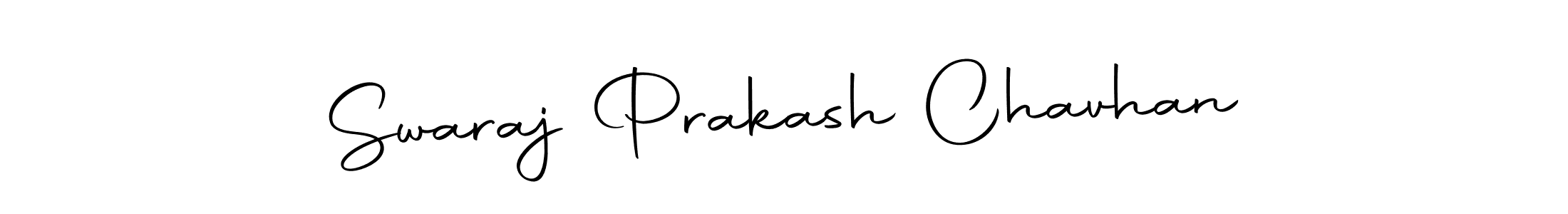 Once you've used our free online signature maker to create your best signature Autography-DOLnW style, it's time to enjoy all of the benefits that Swaraj Prakash Chavhan name signing documents. Swaraj Prakash Chavhan signature style 10 images and pictures png