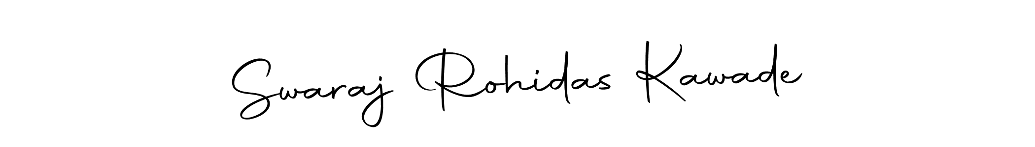 Also we have Swaraj Rohidas Kawade name is the best signature style. Create professional handwritten signature collection using Autography-DOLnW autograph style. Swaraj Rohidas Kawade signature style 10 images and pictures png