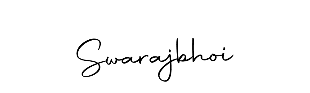 You should practise on your own different ways (Autography-DOLnW) to write your name (Swarajbhoi) in signature. don't let someone else do it for you. Swarajbhoi signature style 10 images and pictures png