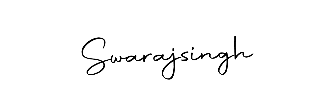 Similarly Autography-DOLnW is the best handwritten signature design. Signature creator online .You can use it as an online autograph creator for name Swarajsingh. Swarajsingh signature style 10 images and pictures png