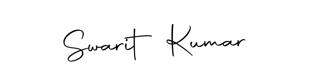 Make a beautiful signature design for name Swarit Kumar. With this signature (Autography-DOLnW) style, you can create a handwritten signature for free. Swarit Kumar signature style 10 images and pictures png