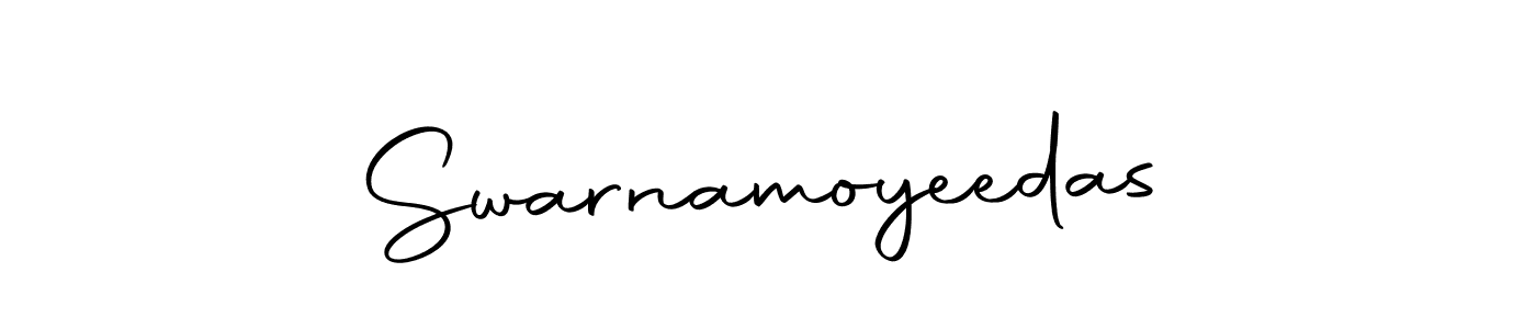 Create a beautiful signature design for name Swarnamoyeedas. With this signature (Autography-DOLnW) fonts, you can make a handwritten signature for free. Swarnamoyeedas signature style 10 images and pictures png