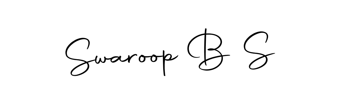 Here are the top 10 professional signature styles for the name Swaroop B S. These are the best autograph styles you can use for your name. Swaroop B S signature style 10 images and pictures png