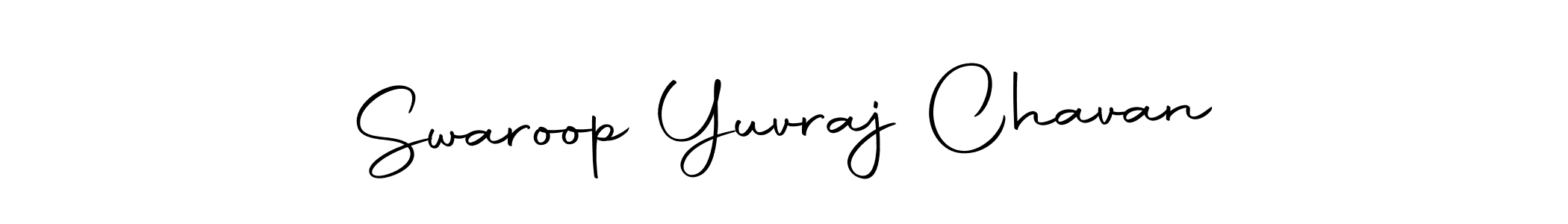 The best way (Autography-DOLnW) to make a short signature is to pick only two or three words in your name. The name Swaroop Yuvraj Chavan include a total of six letters. For converting this name. Swaroop Yuvraj Chavan signature style 10 images and pictures png