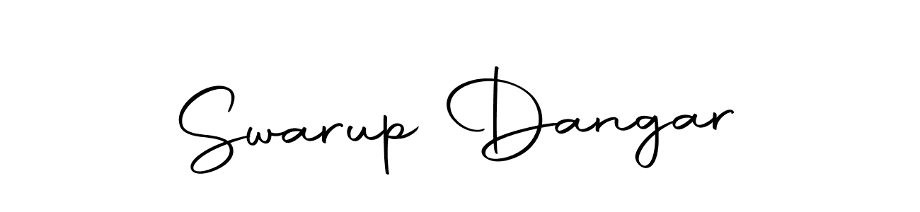 Swarup Dangar stylish signature style. Best Handwritten Sign (Autography-DOLnW) for my name. Handwritten Signature Collection Ideas for my name Swarup Dangar. Swarup Dangar signature style 10 images and pictures png