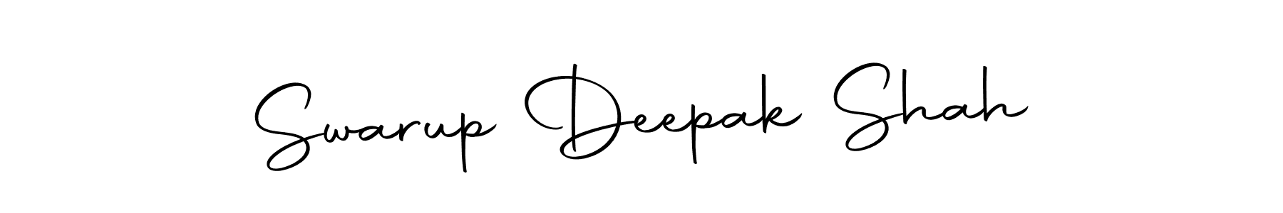 Once you've used our free online signature maker to create your best signature Autography-DOLnW style, it's time to enjoy all of the benefits that Swarup Deepak Shah name signing documents. Swarup Deepak Shah signature style 10 images and pictures png