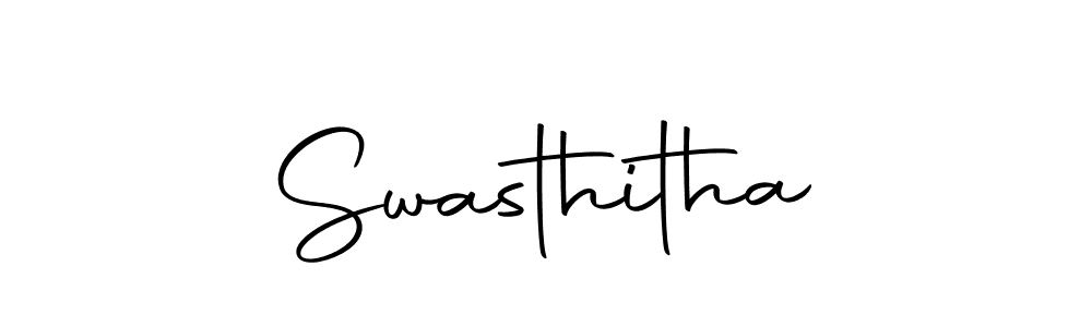 How to make Swasthitha name signature. Use Autography-DOLnW style for creating short signs online. This is the latest handwritten sign. Swasthitha signature style 10 images and pictures png