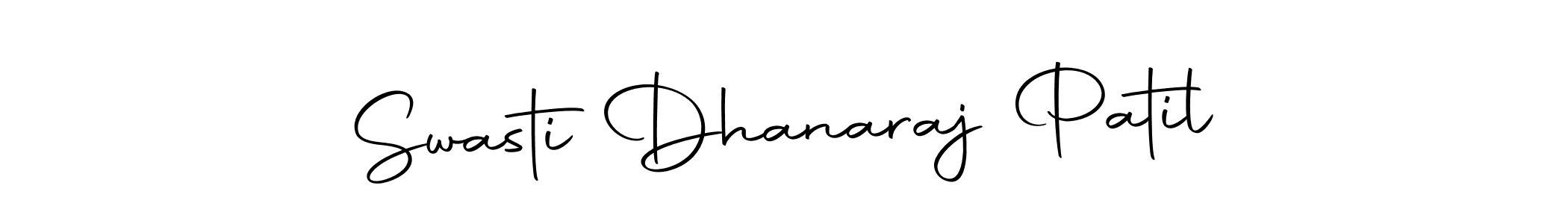 if you are searching for the best signature style for your name Swasti Dhanaraj Patil. so please give up your signature search. here we have designed multiple signature styles  using Autography-DOLnW. Swasti Dhanaraj Patil signature style 10 images and pictures png