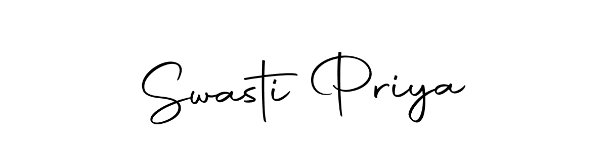 Use a signature maker to create a handwritten signature online. With this signature software, you can design (Autography-DOLnW) your own signature for name Swasti Priya. Swasti Priya signature style 10 images and pictures png