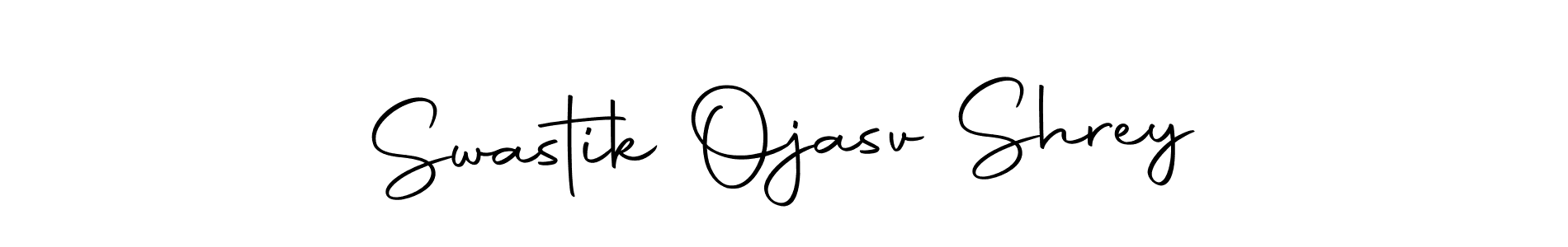 Also we have Swastik Ojasv Shrey name is the best signature style. Create professional handwritten signature collection using Autography-DOLnW autograph style. Swastik Ojasv Shrey signature style 10 images and pictures png