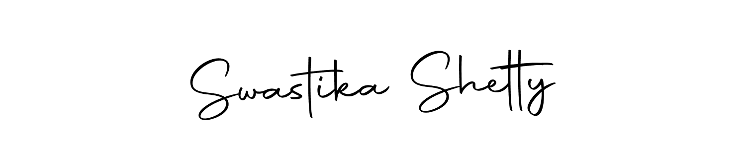 Create a beautiful signature design for name Swastika Shetty. With this signature (Autography-DOLnW) fonts, you can make a handwritten signature for free. Swastika Shetty signature style 10 images and pictures png