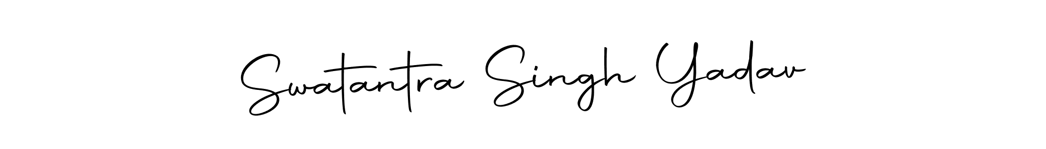 How to make Swatantra Singh Yadav signature? Autography-DOLnW is a professional autograph style. Create handwritten signature for Swatantra Singh Yadav name. Swatantra Singh Yadav signature style 10 images and pictures png