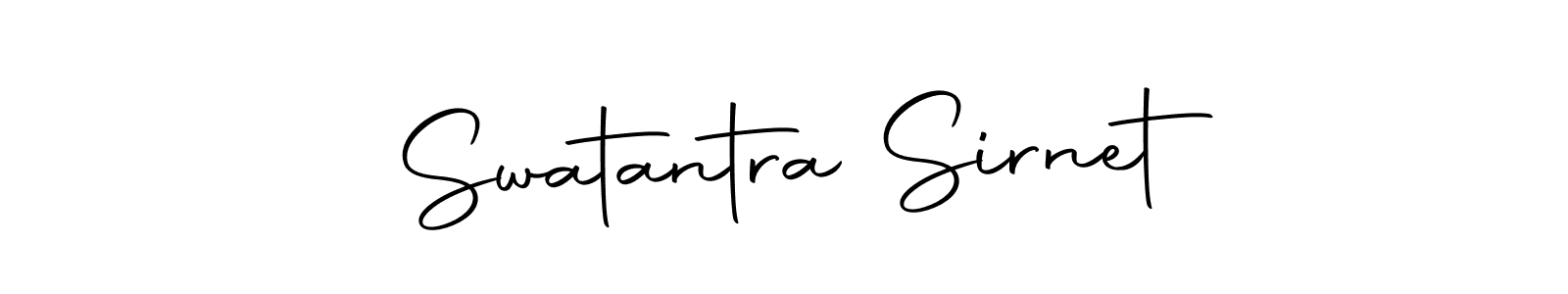 Once you've used our free online signature maker to create your best signature Autography-DOLnW style, it's time to enjoy all of the benefits that Swatantra Sirnet name signing documents. Swatantra Sirnet signature style 10 images and pictures png