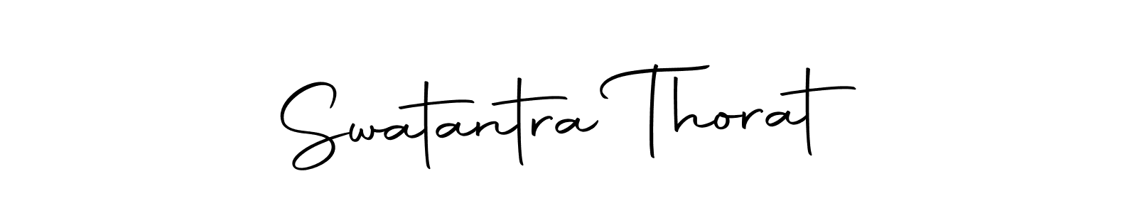 Make a beautiful signature design for name Swatantra Thorat. With this signature (Autography-DOLnW) style, you can create a handwritten signature for free. Swatantra Thorat signature style 10 images and pictures png