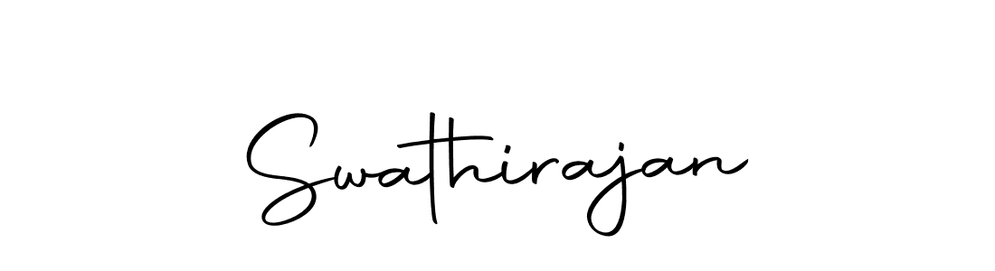 Make a beautiful signature design for name Swathirajan. Use this online signature maker to create a handwritten signature for free. Swathirajan signature style 10 images and pictures png