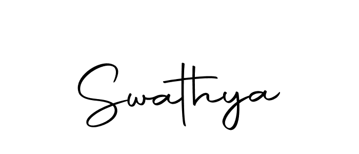 Use a signature maker to create a handwritten signature online. With this signature software, you can design (Autography-DOLnW) your own signature for name Swathya. Swathya signature style 10 images and pictures png