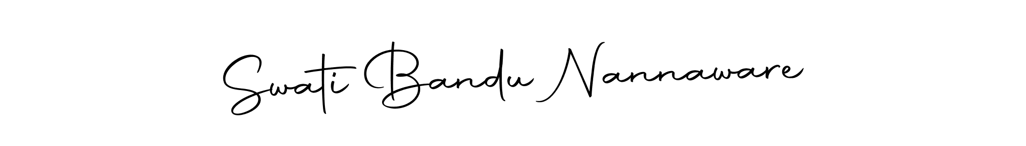 Also You can easily find your signature by using the search form. We will create Swati Bandu Nannaware name handwritten signature images for you free of cost using Autography-DOLnW sign style. Swati Bandu Nannaware signature style 10 images and pictures png