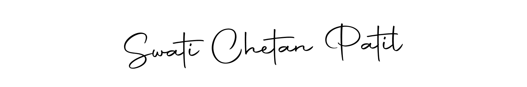 Use a signature maker to create a handwritten signature online. With this signature software, you can design (Autography-DOLnW) your own signature for name Swati Chetan Patil. Swati Chetan Patil signature style 10 images and pictures png