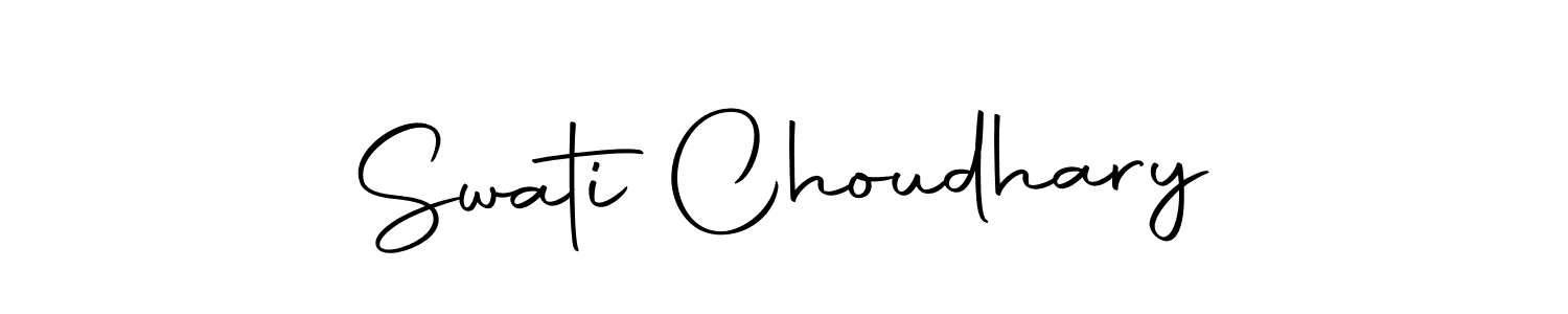 Swati Choudhary stylish signature style. Best Handwritten Sign (Autography-DOLnW) for my name. Handwritten Signature Collection Ideas for my name Swati Choudhary. Swati Choudhary signature style 10 images and pictures png
