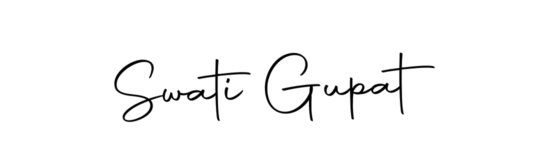Autography-DOLnW is a professional signature style that is perfect for those who want to add a touch of class to their signature. It is also a great choice for those who want to make their signature more unique. Get Swati Gupat name to fancy signature for free. Swati Gupat signature style 10 images and pictures png